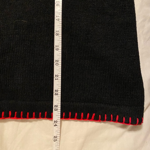 Vintage Christmas cardigan sweater BP Design Grandma Ugly Sweater Holiday beaded - Picture 14 of 16